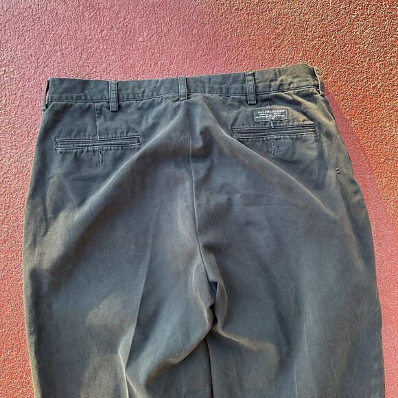 Polo Ralph Lauren Men's Faded Black Prospect Chino Pants Size 36/34 - Picture 6 of 8